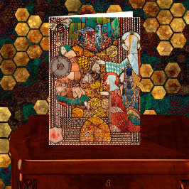 St Gobnait Drives Off a Cattle Raiders with Bees カード