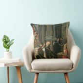 St Gregory (キャンバスの油)の固まり クッション (椅子)