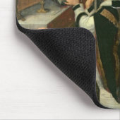 St Gregory (キャンバスの油)の固まり マウスパッド (コーナー)