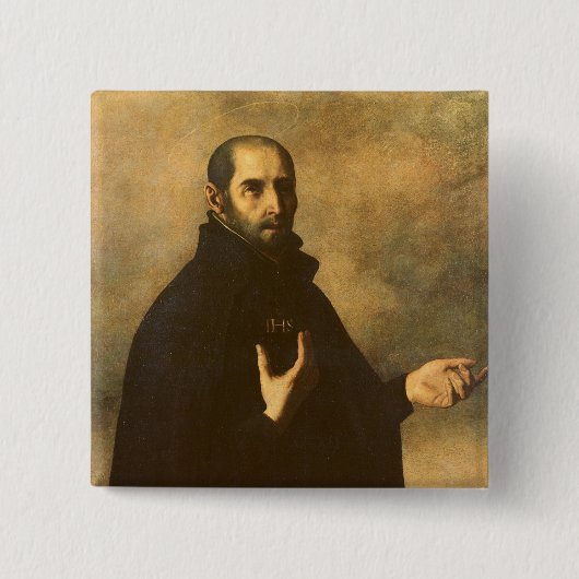 St Ignatius Loyola 缶バッジ (正面)