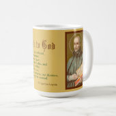 St. Ignatius Loyola (JM 27;引用文)コーヒーマグ コーヒーマグカップ (正面右)