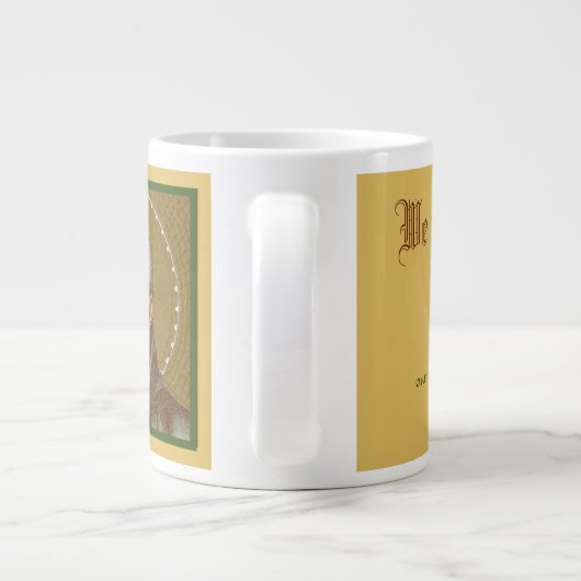 St Ignatius Loyola (JM 27;引用文)巨大コーヒーマグ ジャンボコーヒーマグカップ (裏面)