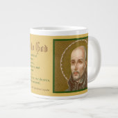 St Ignatius Loyola (JM 27;引用文)巨大コーヒーマグ ジャンボコーヒーマグカップ (正面右)