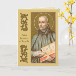 St. Ignatius Loyola (JM 27)挨拶 カード