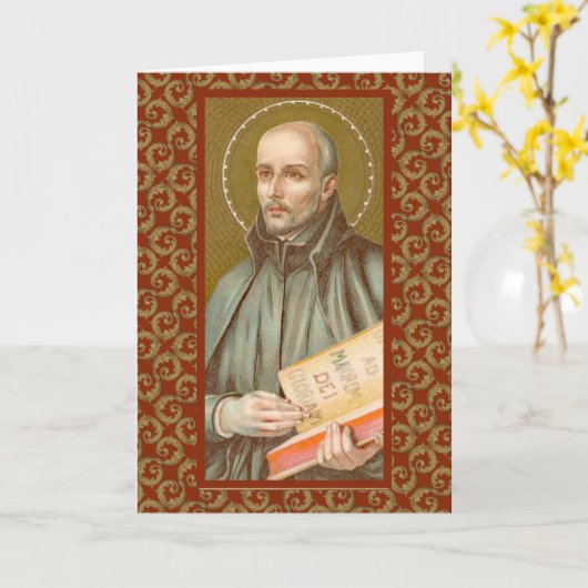 St. Ignatius Loyola (JM 27)挨拶 カード (黄色い花)