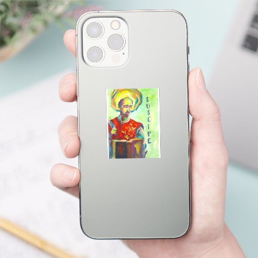 St. Ignatius of Loyola card シール (スマートフォン)