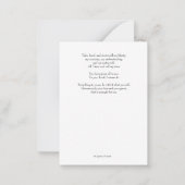 St. Ignatius of Loyola card ノートカード (裏面)