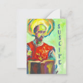 St. Ignatius of Loyola card ノートカード (正面)