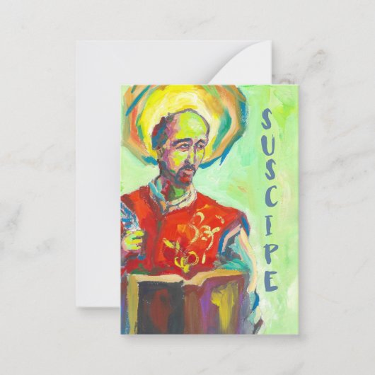 St. Ignatius of Loyola card ノートカード (正面)