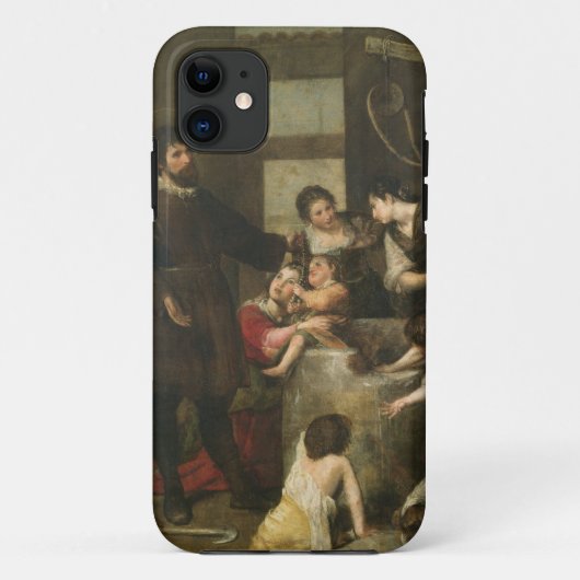 St. Isidoreはwelで落ちたがあった子供を救います Case-Mate iPhoneケース (裏面)
