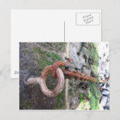 St Ivesのボートの鎖 ポストカード (正面/裏面)