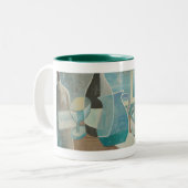 St Ivesのマグ: Vin Blanc. ツートーンマグカップ (正面左)