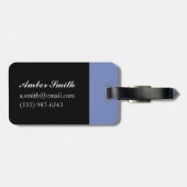 St Ivesの波の学校 ラゲッジタグ (裏面横)