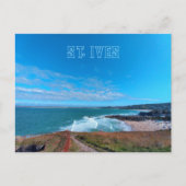 St. Ives - Beach - Cornwall ポストカード (正面)
