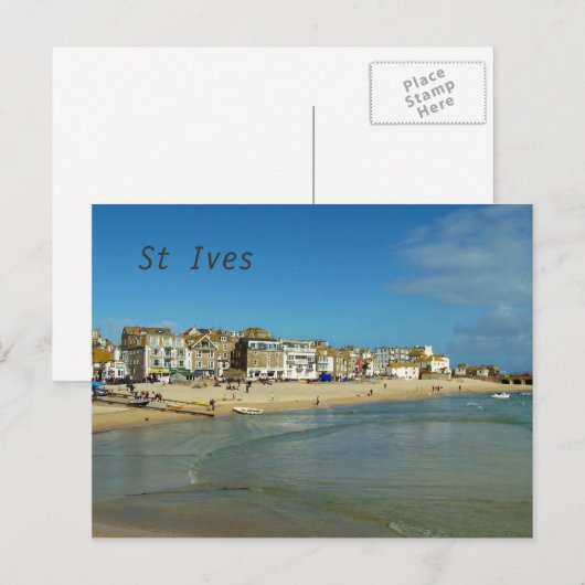 St Ives Cornwall England写真 ポストカード (正面/裏面)