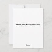 St Ives Cornwall S.W.Englandカード、名前を追加  シーズンカード (裏面)