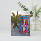 St. Ives - Telephone Box - Cornwall ポストカード (スタンド正面)