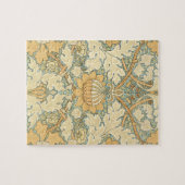 St. James by William Morris, Textile Pattern ジグソーパズル (横)