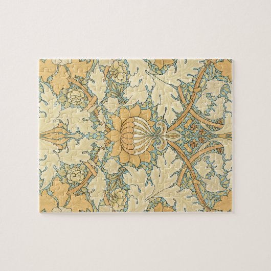 St. James by William Morris, Textile Pattern ジグソーパズル (横)