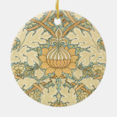 St. James by William Morris, Textile Pattern セラミックオーナメント (裏面)