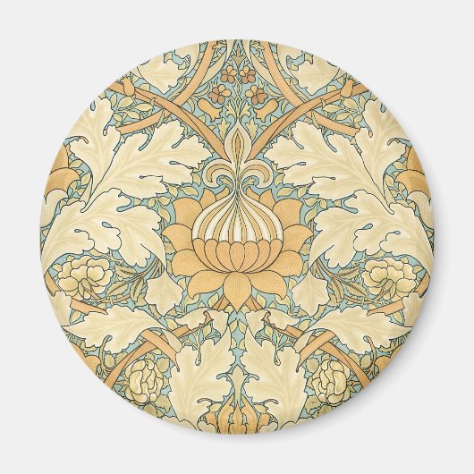 St. James by William Morris, Textile Pattern マグネット (正面)