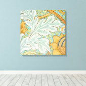 St James Pattern (William Morris著) キャンバスプリント (インサイチュ (ウッドフロア))