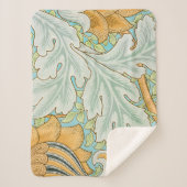 St James Pattern (William Morris著) シェルパブランケット (正面)