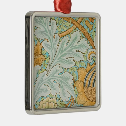 St James Pattern （William Morris著） メタルオーナメント (右)
