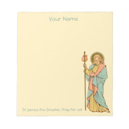 St. James the  素晴らし (RLS 05) 5.5"x6" ノートパッド