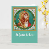 St. James the Less (JMAS 05)グリーティングカード カード (黄色い花)