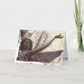 St Jane Frances de Chantal引用文エンジェルフォトアート –  シーズンカード (正面)