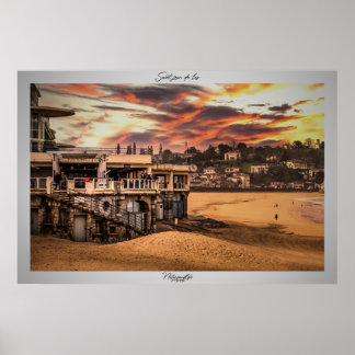 St jean de luz ポスター