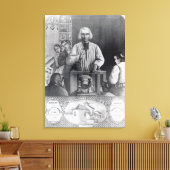 St. Jean-Marie Vianneyの説教, 19世紀 キャンバスプリント (インサイチュ (リビング))