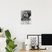 St. Jean-Marie Vianneyの説教， 19世紀 ポスター (ホームオフィス)