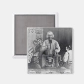 St. Jean-Marie Vianneyの説教， 19世紀 マグネット (正面/裏面)