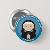 St. Jeanne Jugan 缶バッジ (正面&裏面)