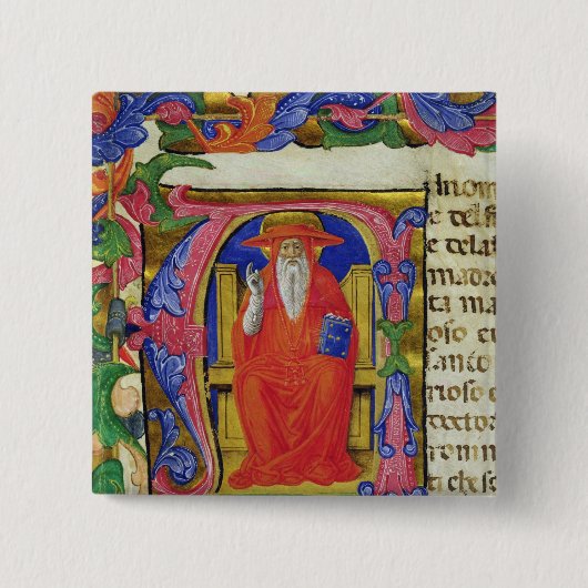 St Jerome 缶バッジ (正面)