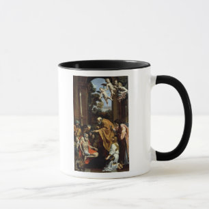 St Jerome 1614年の最後の秘跡 マグカップ