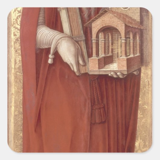 St.Jerome, C.1476 スクエアシール (正面)