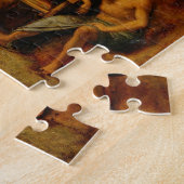 St Jerome、c.1500 (パネルの油) ジグソーパズル (側面)