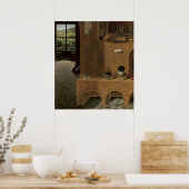 St. Jerome in his study, c.1475 ポスター (キッチン)