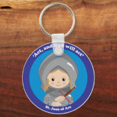 St. Joan of Arc キーホルダー (正面)