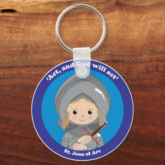 St. Joan of Arc キーホルダー (正面)