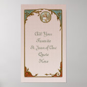 St. Joan of Arc Burning at the Stake (BF 01) ポスター (正面)