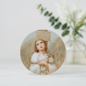 St Joan of Arc Burning (BF 01)グリーティングカ空白のード (スタンド正面)