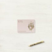 St. Joan of Arc Burning (BF 01、スタイル2) 4"x3" ポストイット (デスク上)