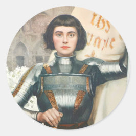St. Joan Of Arc Catholic Stickers  ラウンドシール