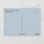 St John at Kaneo in Ohrid North Macedonia ポストカード (裏面)