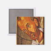 St John Chrysostomオーソドックスのアイコン磁石 マグネット (正面/裏面)