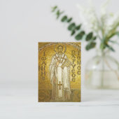 St. John Chrysostom祈りの言葉カードの祈りの言葉 プレイスカード (スタンド正面)